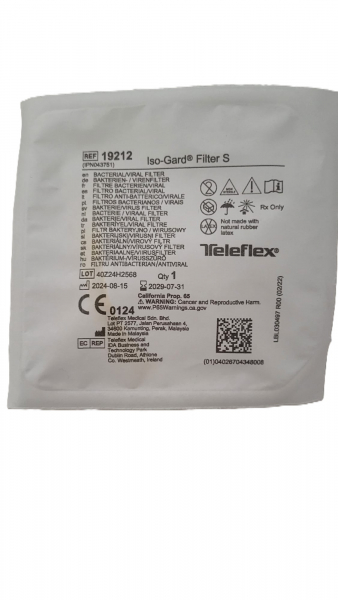 Gibeck® Iso-Gard® Beatmungsfilter | elektrostatischer, hydrophober Filter